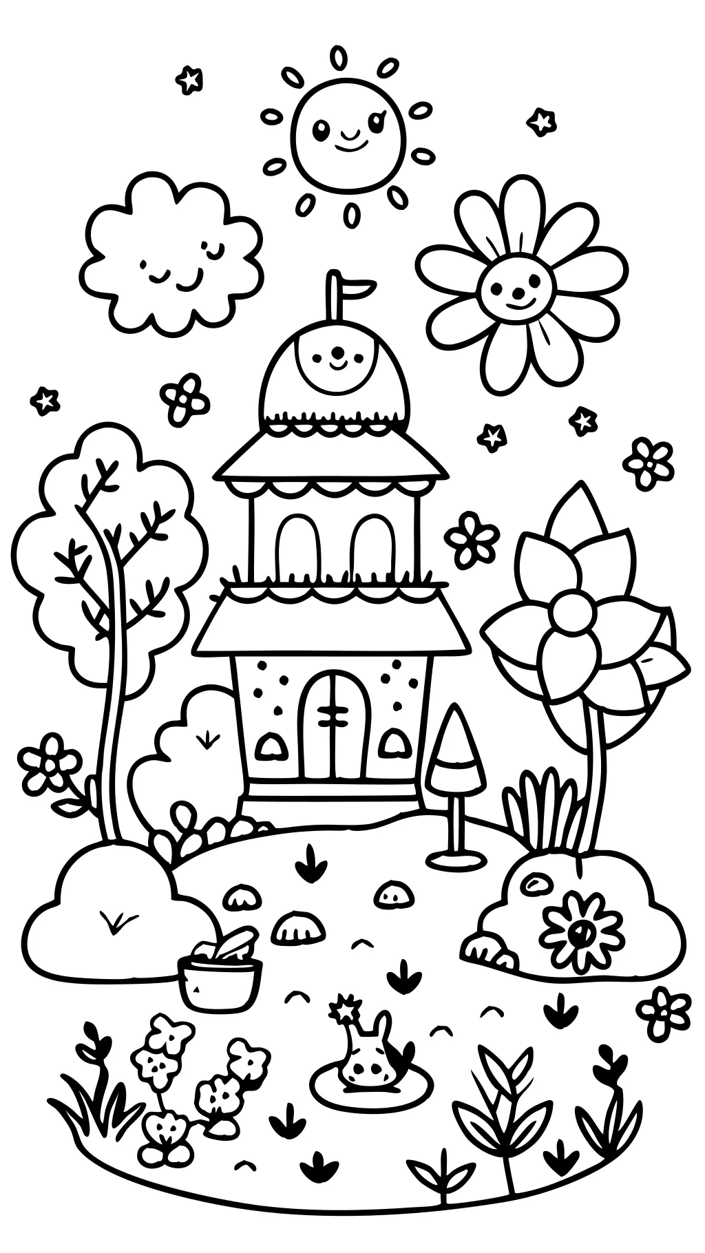 make your own coloring page